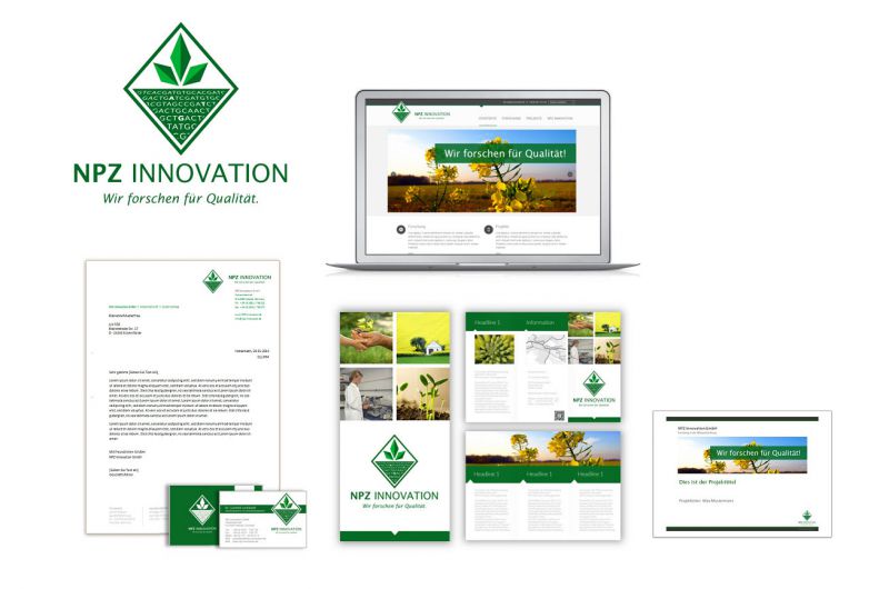 Corporate Design für NPZ Innovation Corporate Design für NPZ Innovation